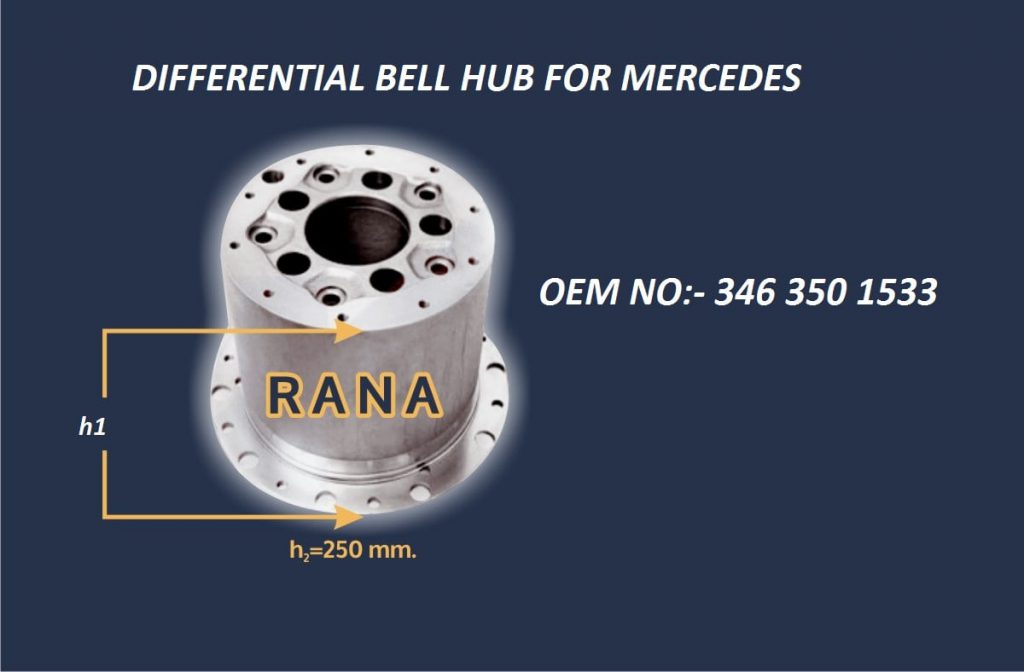 DIFFERENTIAL-WHEEL-BELL-HUB-FOR-MERCEDES-BENZ-ACTOSS-OEM-NO-3463501533