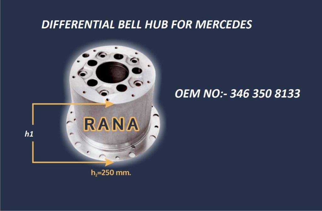 DIFFERENTIAL-WHEEL-BELL-HUB-FOR-MERCEDES-BENZ-ACTROSS-OEM-NO-3463508133